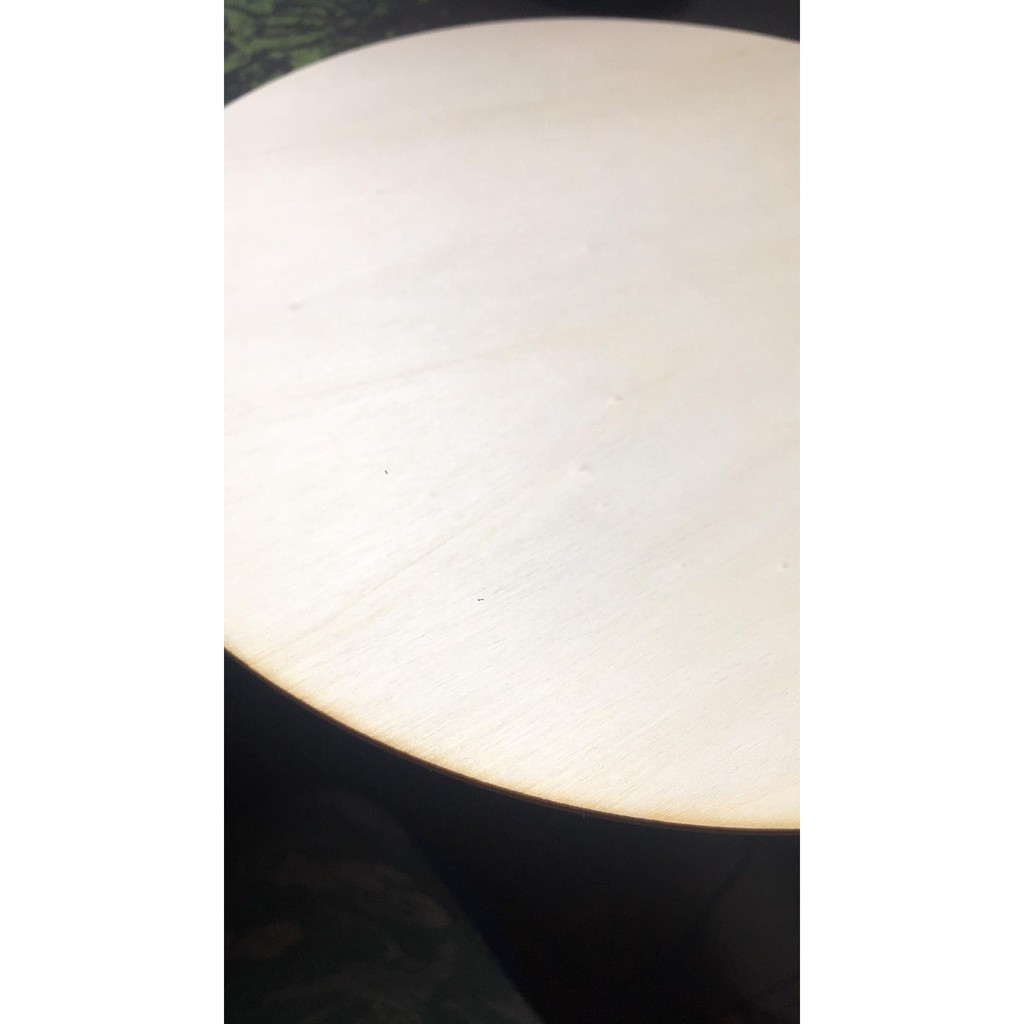 5 Tấm gỗ Plywood tròn 25x25cm dày 2mm bào mịn vân đẹp. Gỗ dùng để cắt laser, cnc làm mô hình 3d.