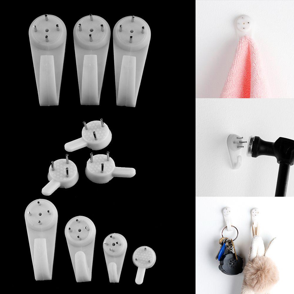 KUNHEV Set 20 Móc Treo Đồ Gắn Tường Phòng Tắm / Phòng Khách