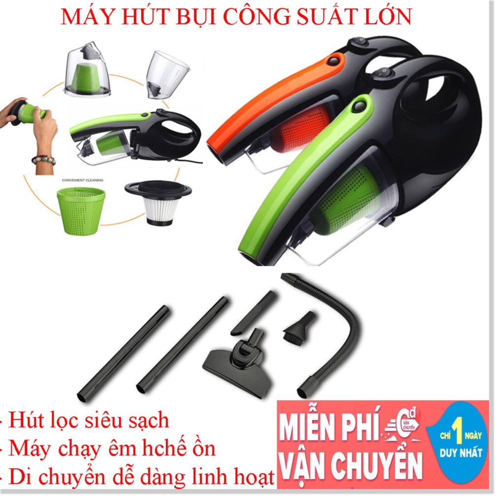 Máy hút bụi cầm tay công suất cao, Máy hút bụi Nhật, Máy hút bụi cầm tay 0.6L (3C), thiết kế ưu việt, hoạt động êm ái, h | BigBuy360 - bigbuy360.vn