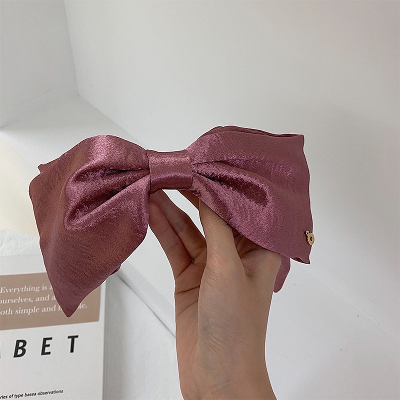 Kẹp tóc nữ nơ to nữ tính - Maben