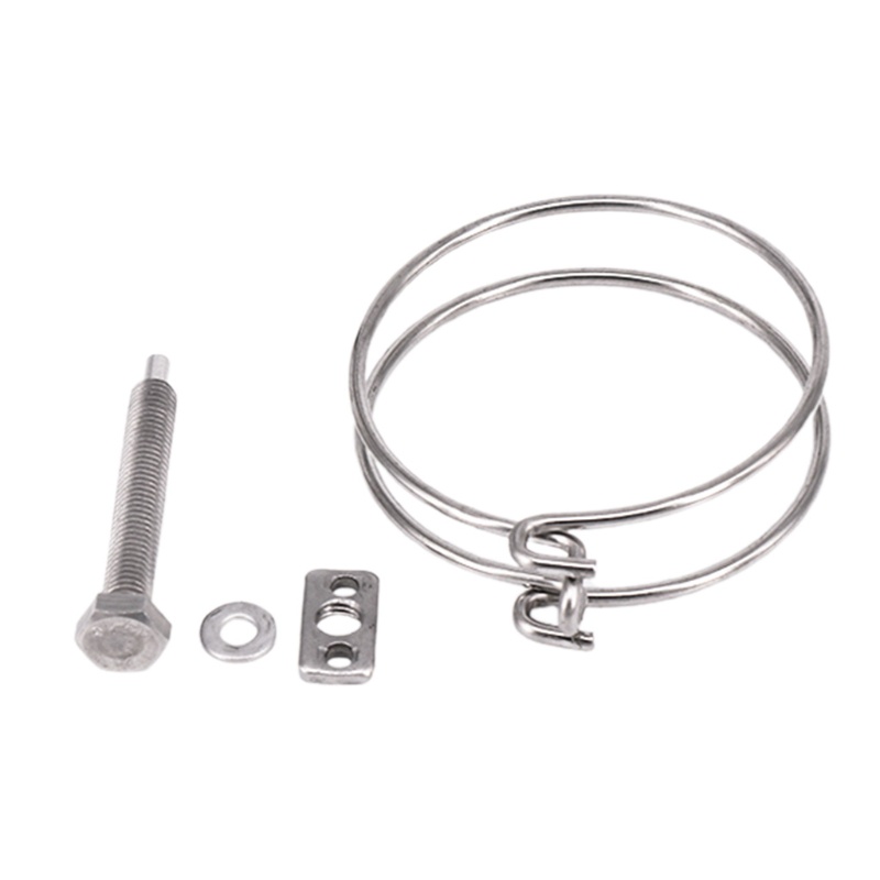 Kẹp Ống Đôi Bằng Thép Điều Chỉnh Được Phù Hợp Cho Bể bơi / Công Nghiệp