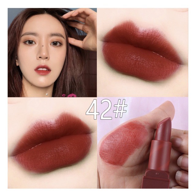 Son Sáp Lì Miss Rose Bản Dupe Của 3CE Mood