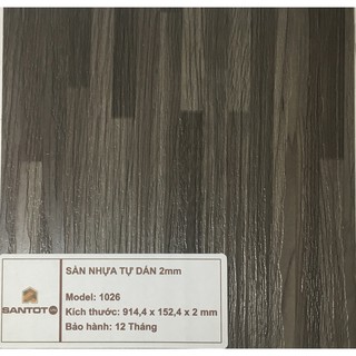 Sàn nhựa vẫn gỗ tự dán