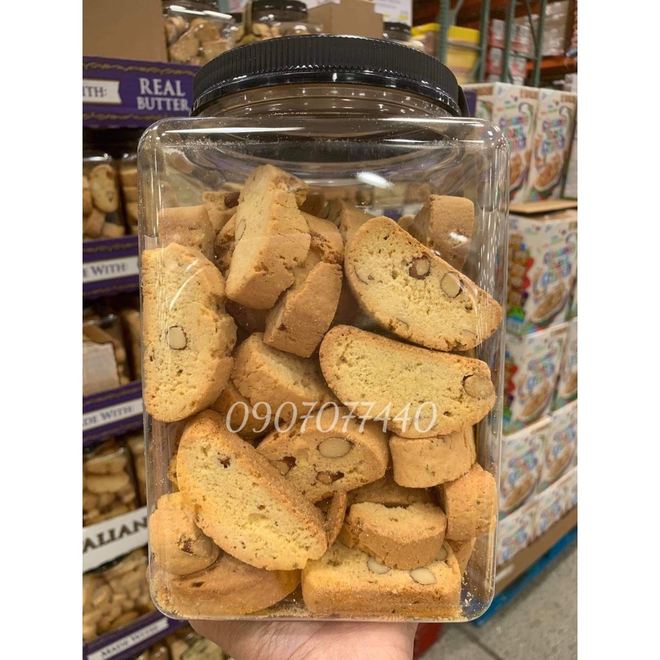 Bánh nướng hạnh nhân Nonni's date 11/2023 La Dolce Vita Classic Almond Biscott - EDS Hàng Mỹ