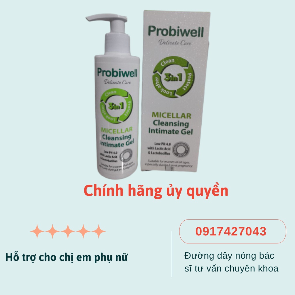 Dung dịch vệ sinh PROBIWELL - Cung cấp lợi khuẩn ✅CHÍNH HÃNG✅ Bác sĩ Thanh Lam