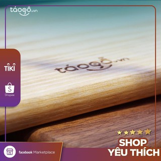 Khay gỗ trang trí hình Elip