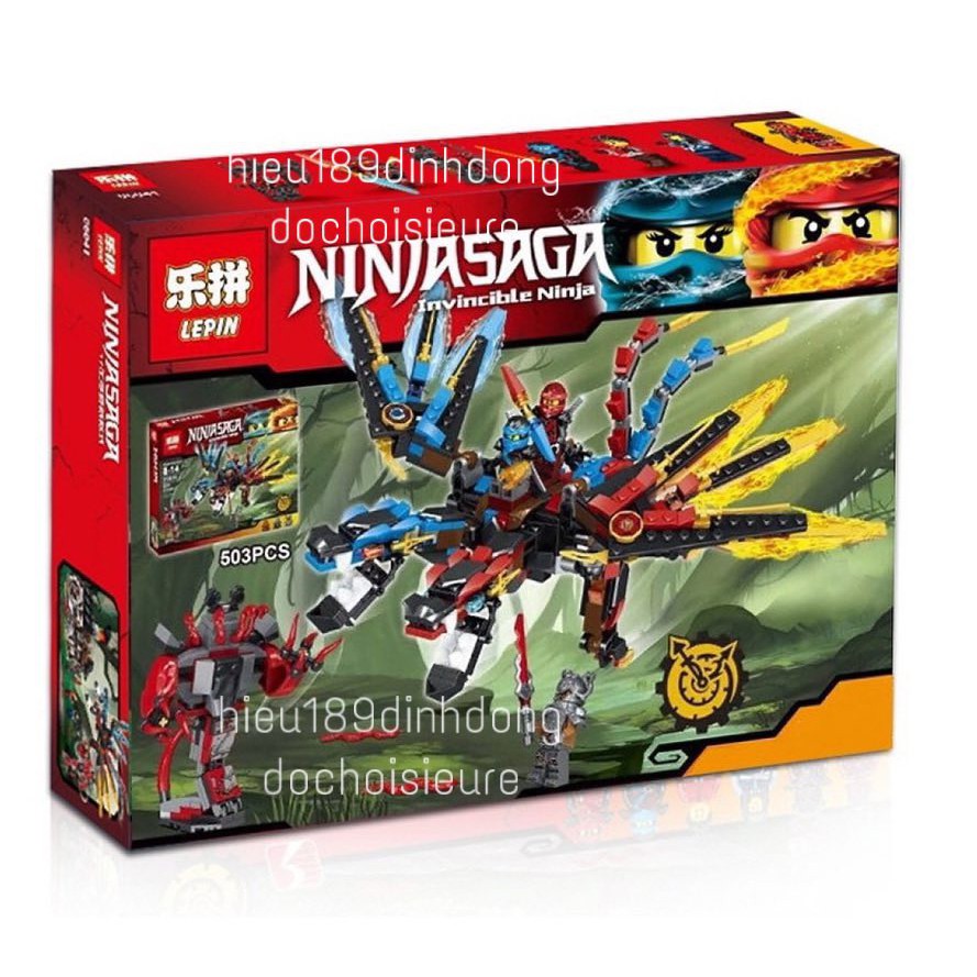 Lắp ráp xếp hình Ninjago 06048 : Rồng