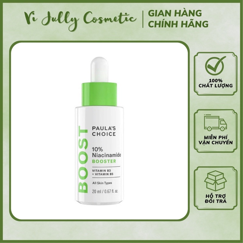 Tinh chất se khít lỗ chân lông và làm sáng da Paula's Choice 10% niacinamide 20ml