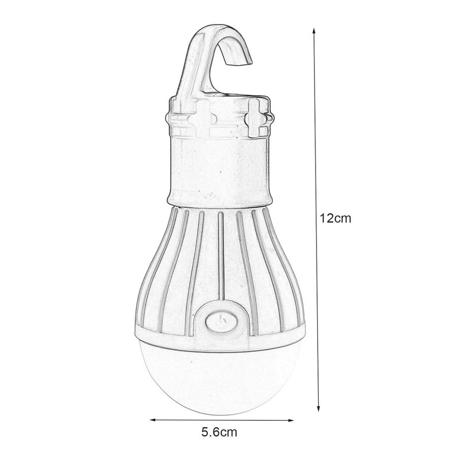 Đèn LED cắm trại YKS đa năng thiết kế nhỏ gọn tiện dụng