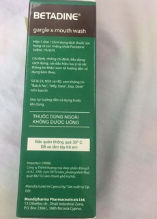 Betadin súc họng