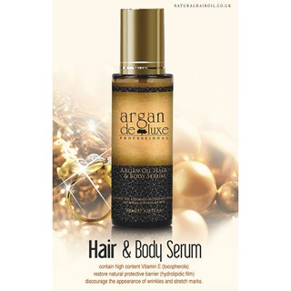 Tinh Dầu Phục Hồi Tóc Hư Tổn – ARGAN DELUXE OIL HAIR & BODY SERUM 100ML.