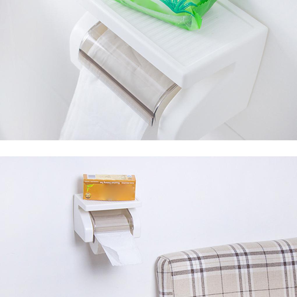 Giá Đỡ Cuộn Giấy Vệ Sinh Bằng Nhựa Chống Nước Siêu Bền