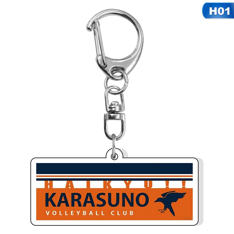 Móc khóa acrylic phong cách hoạt hình Haikyuu Haikyuu!! 9445