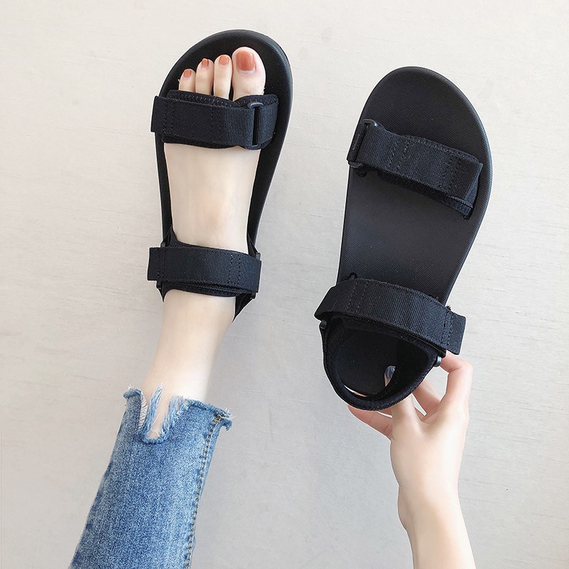 GIÀY SANDAL NỮ THỜI TRANG - GIÀY SANDAL NỮ QUAI NGANG CÁ TÍNH MWC NUSD- 2724