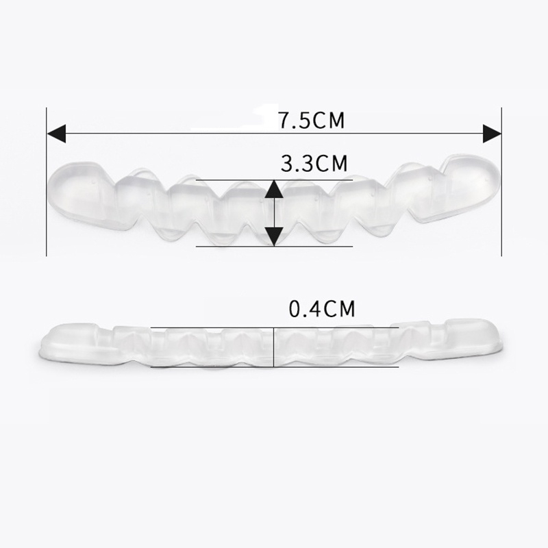 Miếng Dán Giày Cao Gót Bằng Silicon Màu Trắng Chống Trượt Cho Nữ