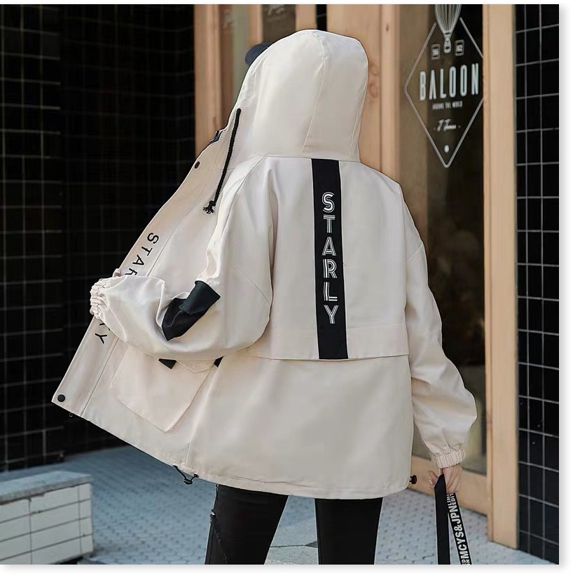 ÁO KHOÁC NỮ HHP CHẤT LIỆU KAKI CHỐNG NẮNG CHỐNG BỤI SÀNH ĐIỆU