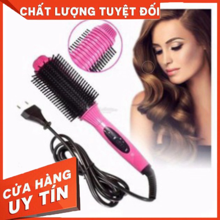 Lược Điện Tạo Kiểu Tóc Đa Năng Nova NHC - 8810, Uốn Cụp, Uốn Xoă, Dập Xù Phồng - Bảo Hành 3 Tháng - VietShop