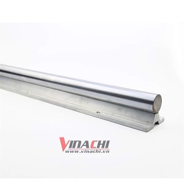 THANH TRƯỢT TRÒN CÓ ĐẾ - 1 MÉT- thanh chế bàn trươt chưa bao gồm ổ bi