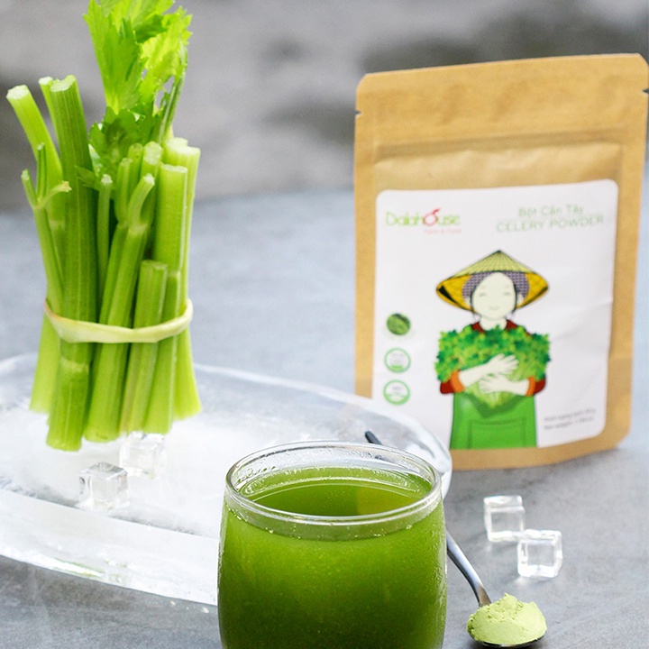Bột cần tây hữu cơ sấy lạnh nguyên chất Dalahouse