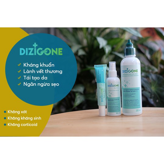 COMBO - Bộ 3 Sản Phẩm DIZIGONE -  Sát Khuẩn, Khử Khuẩn, Lành Vết Thương Tái Tạo Da Ngừa Sẹo 🎉 Cobo_Pharmacy