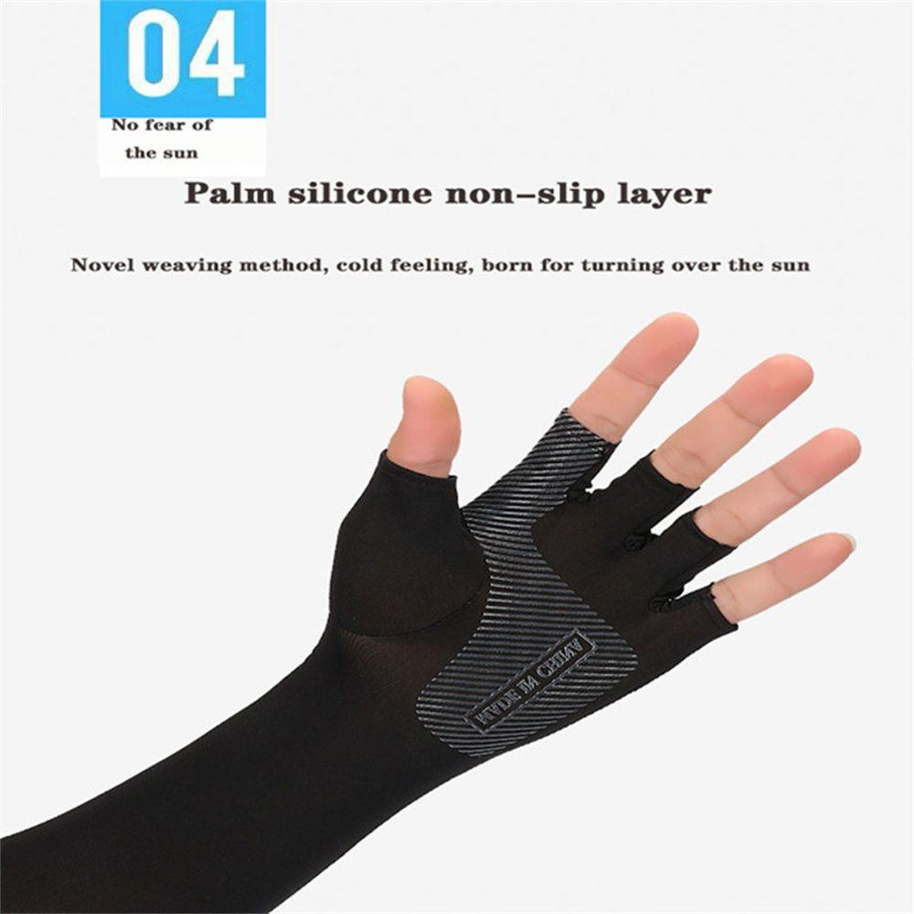 Găng Cánh Tay Chống Nắng Giữ Ấm 5 Ngón Tiện Dụng Khi Chơi Thể Thao / Đạp Xe Cho Nam Và Nữ