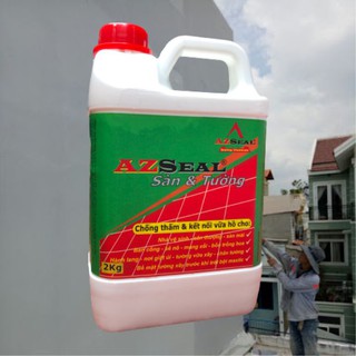 Keo chống thấm sàn, chất chống thấm tường - AZSeal Sàn Tường - bình 2kg