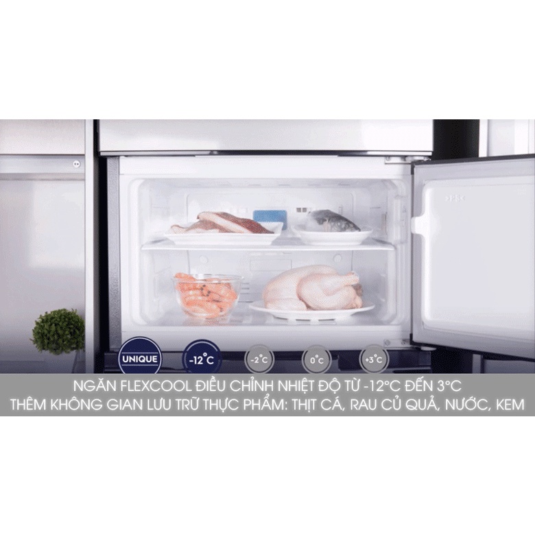 Tủ lạnh Electrolux EME3700H-H 3 cánh 340L Inverter Điện Máy Hải Đăng HN