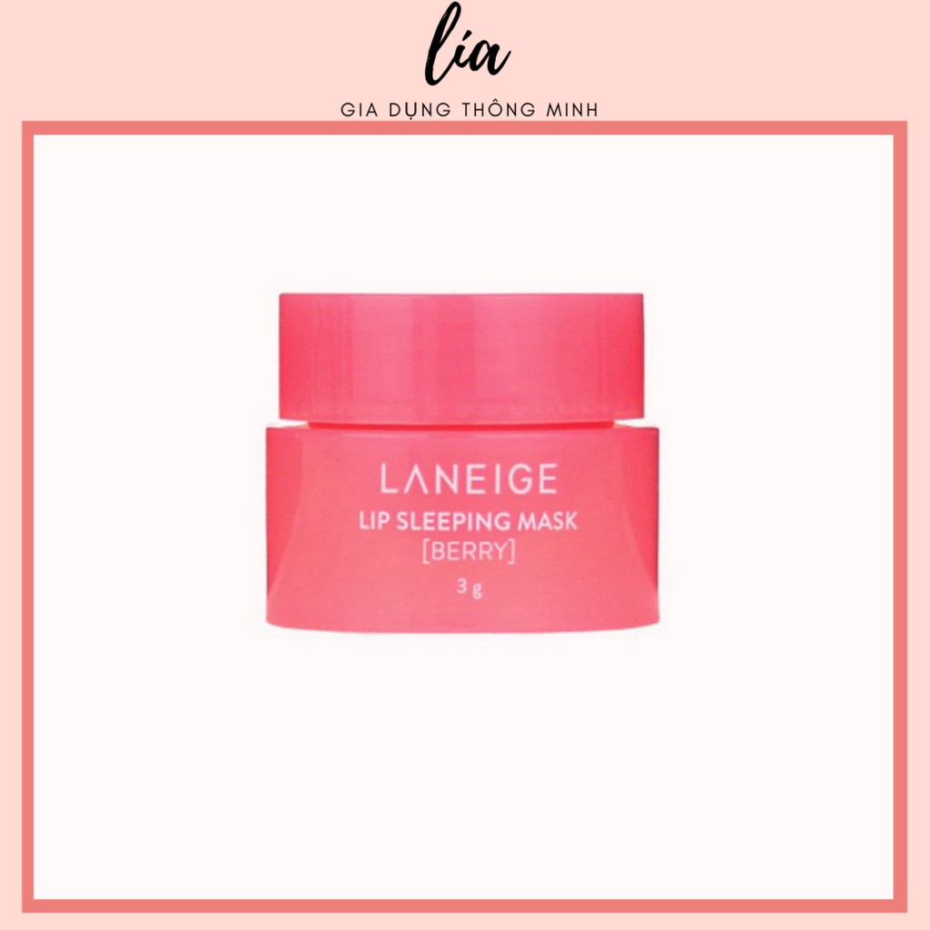 [Minisize] MẶT NẠ Ủ MÔI Laneige Mini Lip Sleeping Mask Berry 3g