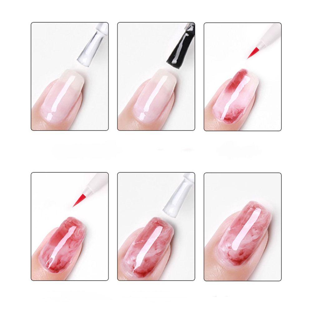 Lọ Sơn Móng Tay Lâu Trôi Họa Tiết Hoa Thời Trang