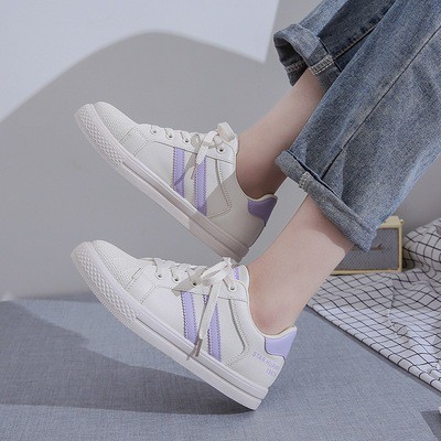 [FREESHIP] Giầy thể thao nữ Sneakers, Giày vải trắngg (122)