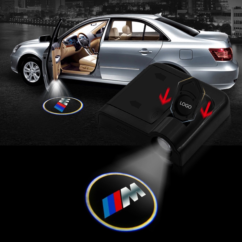 Set 2 Đèn Chiếu Logo M Cho Xe Ô Tô Bmw M3 M5 M6 X1 X3 X5 E34 E39 E36 E60 E90 E46 F30 F10