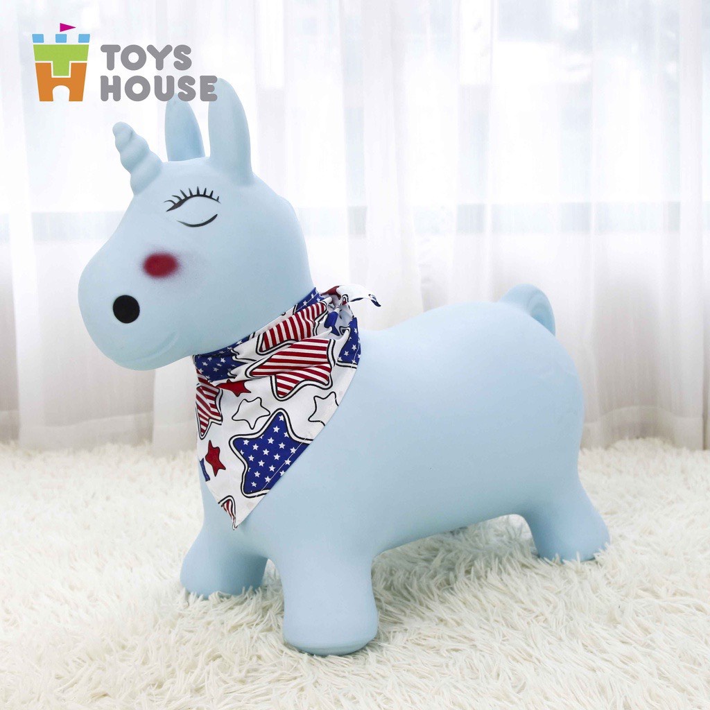 Thú nhún trẻ em hình chú hươu Toyshouse PA2807 - Tiêu chuẩn Xuất khẩu Châu Âu EN71 - Đồ chơi vận động cho bé