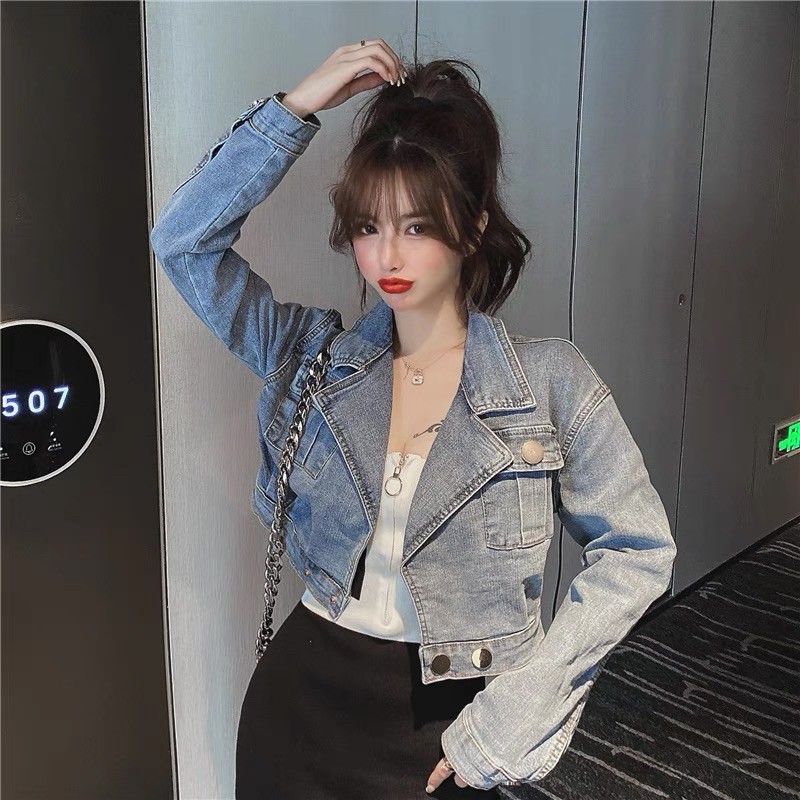 Áo khoác bò cho nữ dáng ngắn cực xì teennnn