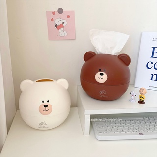 Hộp đựng giấy hình gấu
