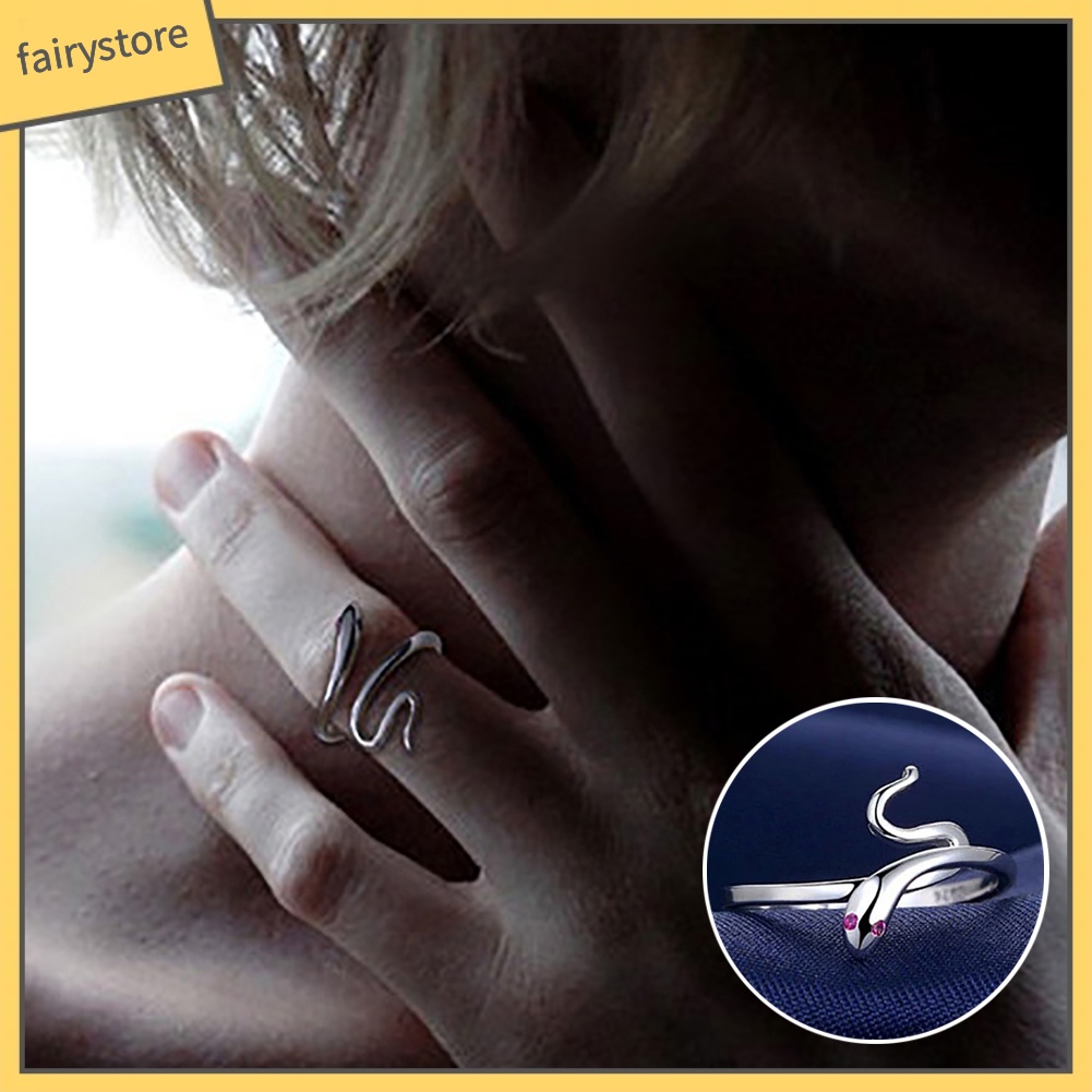 Nhẫn Hở Hình Rắn Thời Trang Cho Nữ