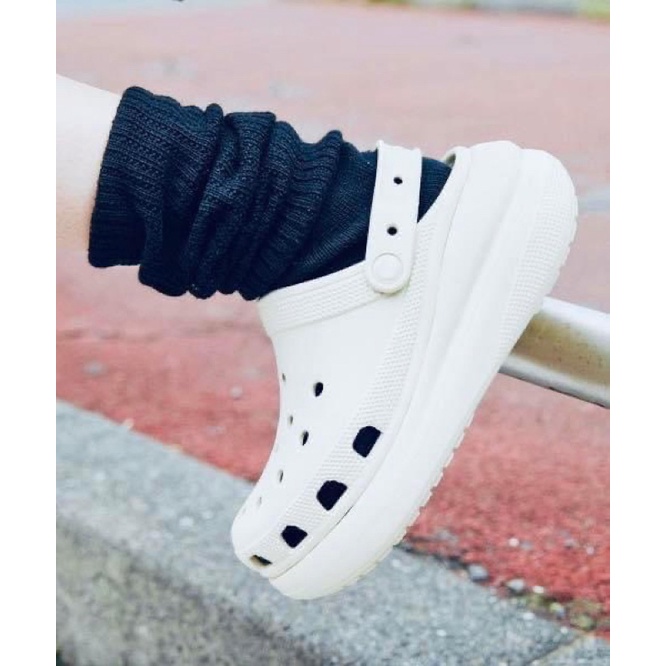 Dép sục Cross Crush thời trang Độn Đế nữ cao 7cm
