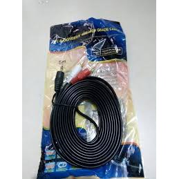 Dây loa 3.5mm ra 2 đầu bông sen 1.5m/3m/5m