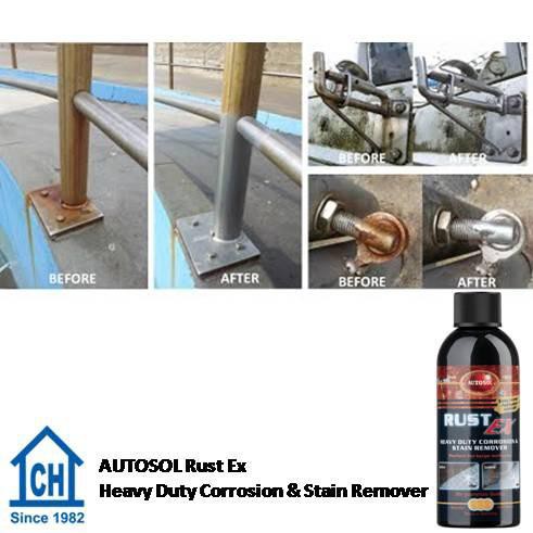 CHẤT TẨY RỈ SÉT NẶNG ĐẬM ĐẶC AUTOSOL RUST EX HEAVY DUTY CORROSION &amp; STAIN REMOVER 34250 250ML