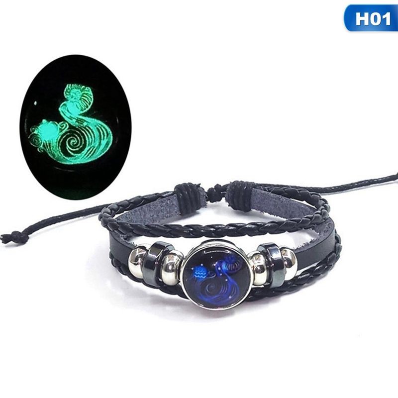 (XẢ HÀNG-THANH LÝ) vòng tay 12 cung hoàng đạo mẫu mới-Bảo Bình