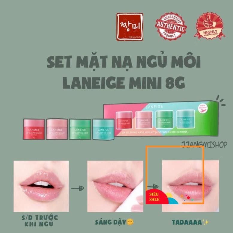 Mặt Nạ Ngủ Môi Laneige Lip Sleeping Mask Mini 8g