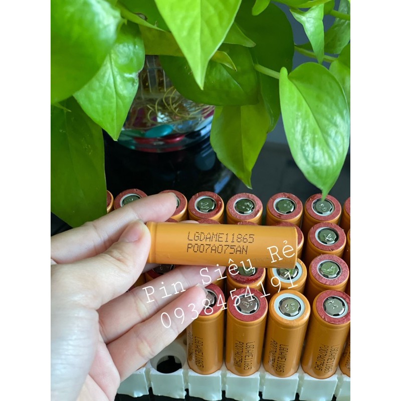 Cell LG Cam: Nội trở 27-29, LG Xanh: Nội trở: 32-34