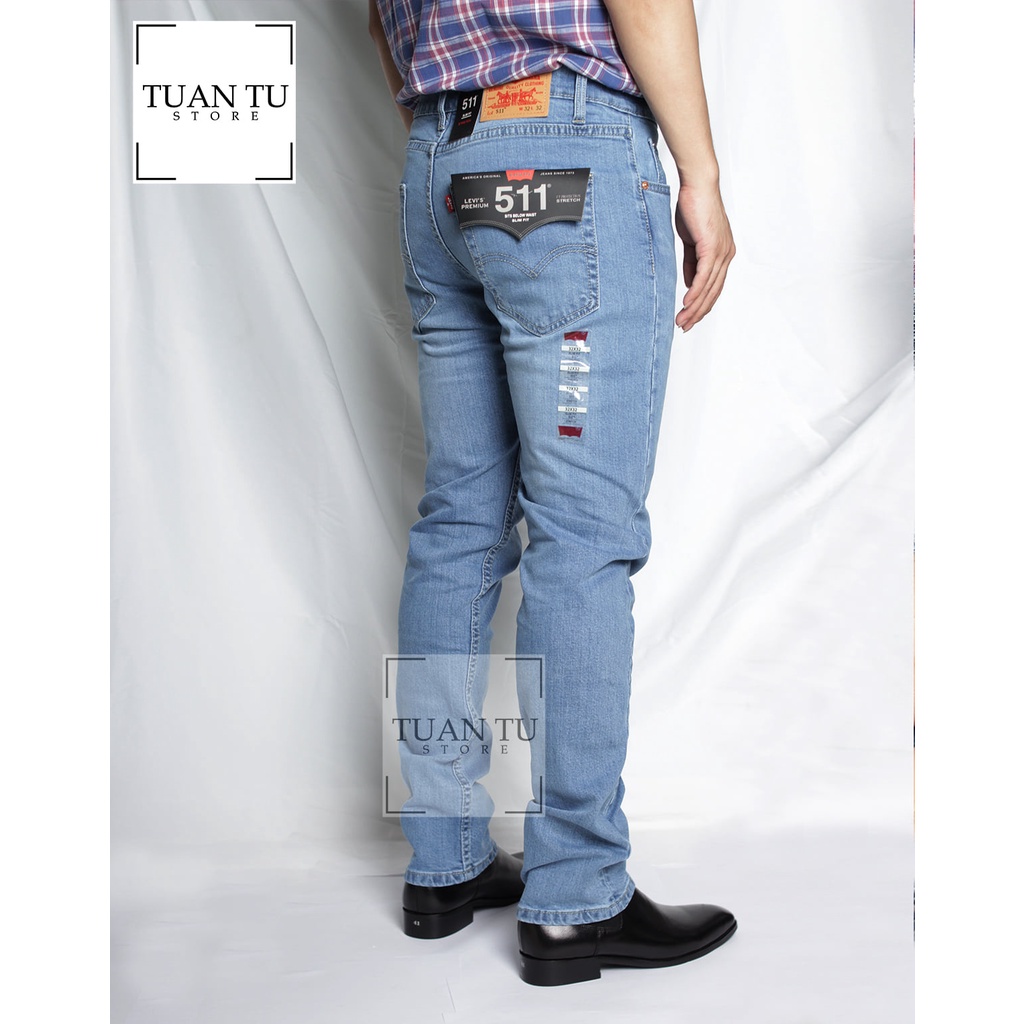 Quần Jeans dài nam,form ống đứng,chất vải co dãn,ống quần 17-19cm,made in cambodia T09
