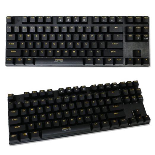 BÀN PHÍM CƠ METOO ZERO TKL KHÔNG LED ĐEN