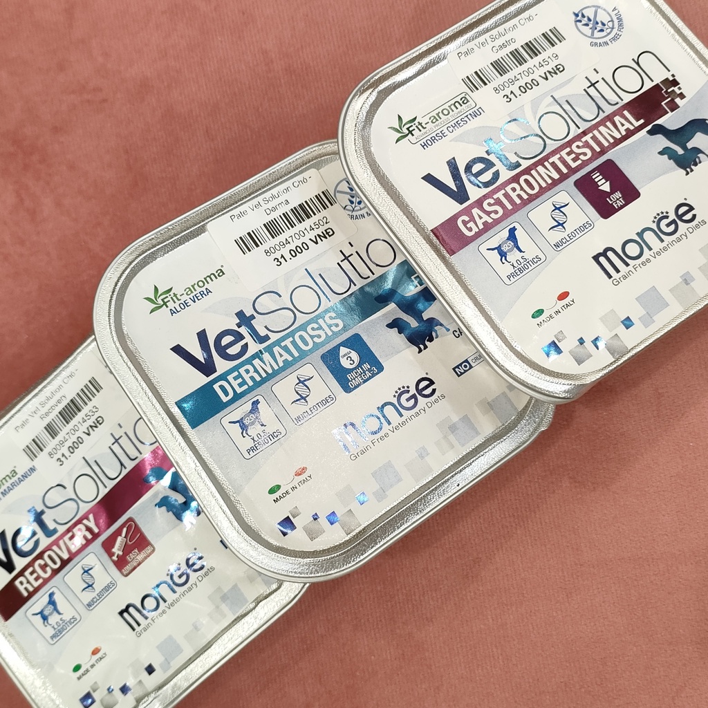 150g - Pate Monge Vet Solution hàng nhập Ý cho CHÓ - Monge VetSolution
