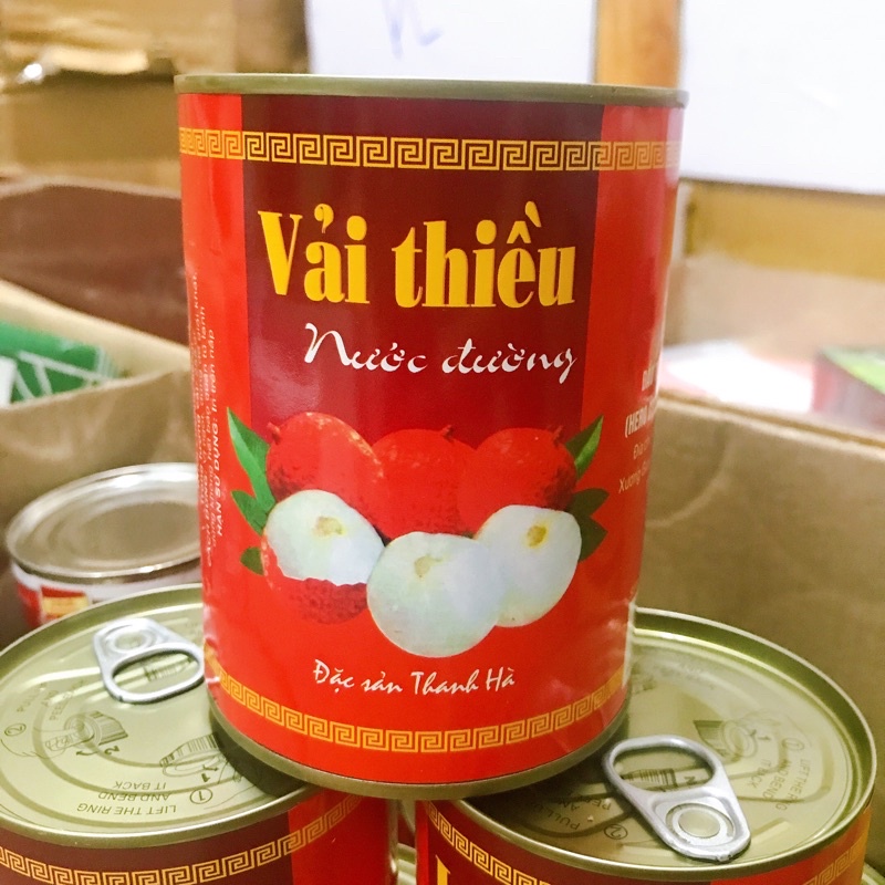 Vải Thiều Nước đường Thanh Hà 565g