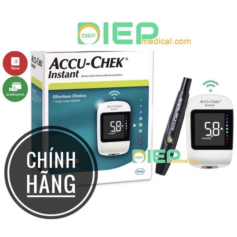 ACCU-CHEK INSTANT - Máy thử đường huyết chính hãng Accu Chek