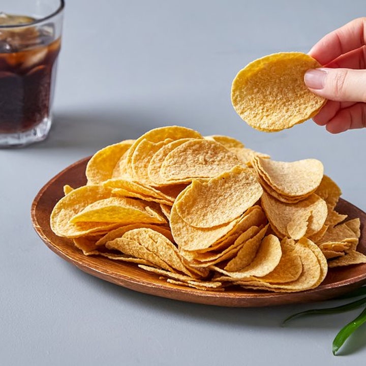 Bộ 3 Vị Snack Khoai Tây Tortilla Vị Truyền Thống, Cay, Phô Mai No Brand Lon 110g - Emart VN