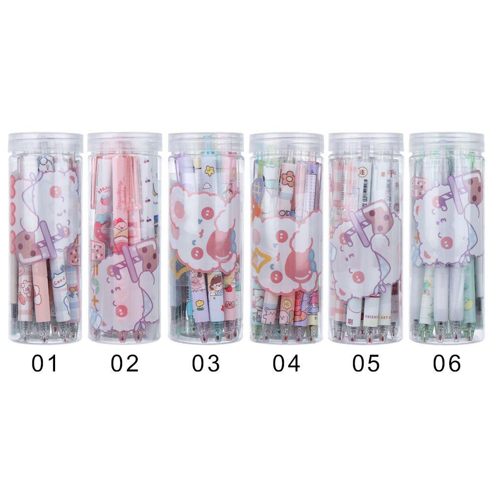 Set 12 Bút Bi Họa Tiết Hoạt Hình Dễ Thương
