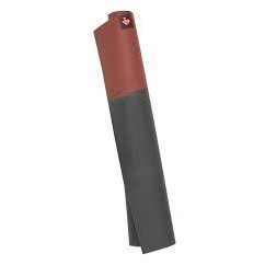 Thảm Yoga Du Lịch Manduka eKO SuperLite EKO-SL-71inch (THUNDER STIPE) - Xám/đỏ đô