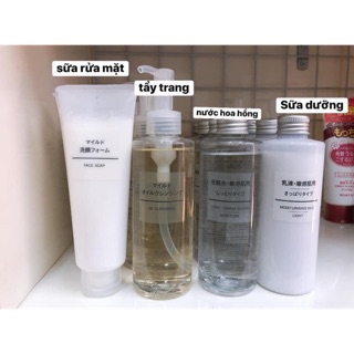Bộ Muji chăn sóc da